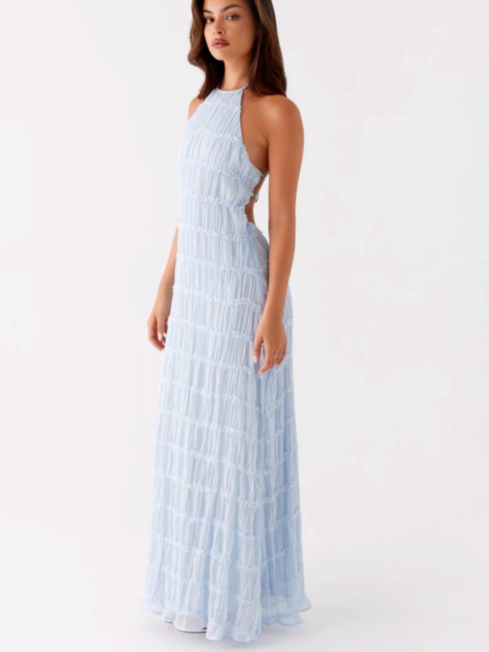 Peppermayo Aullie Maxi Dress - Blue